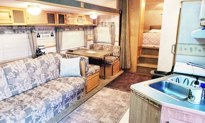 Mesilla Park House | Centrally located Cozy RV with all the essentials in spacious secure gated area!