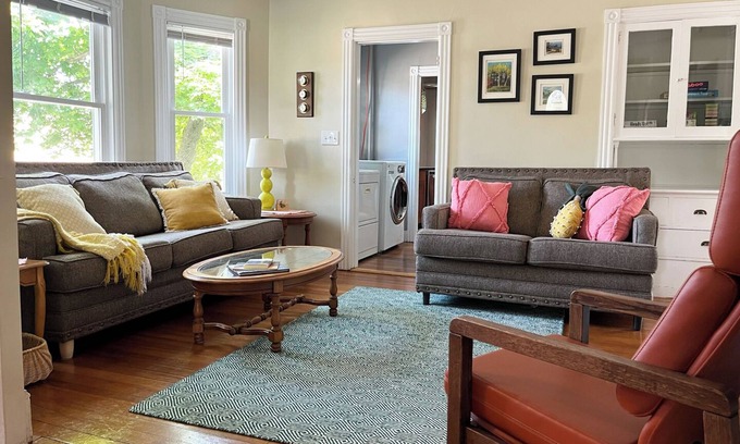 Oakdale Condo | Centrally located off Back Cove, 1st floor 4 bedroom, 1.5 Bath condo w/porch