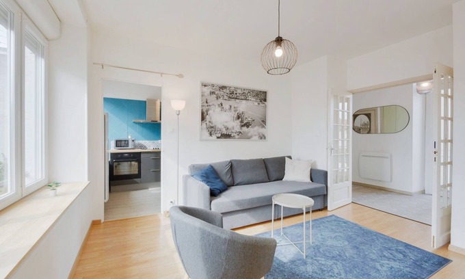 Haussonville-Blandan-Mon Desert-Saurupt Apartment | Certified 4* apartment with parking at 2 min walk from Nancy Thermal