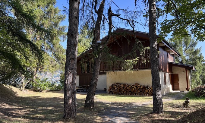 Montchavin Ski Chalet | Chalet 14 Personnes Montchavin Vue sur le Mont-blanc!