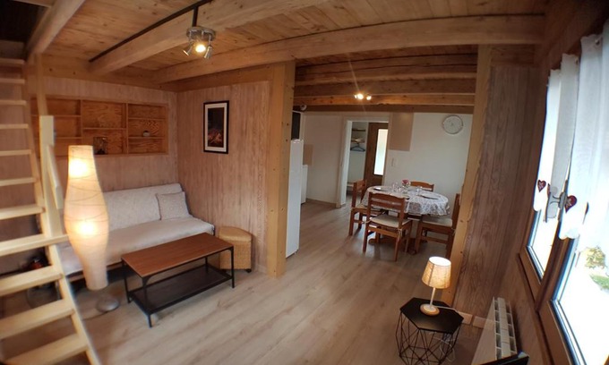 Sallanches Ski Chalet | Chalet avec terrasse et vue sur le Mt-Blanc