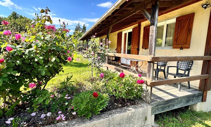 Le Martinet Cottage | Chalet Cévennes, France, Gard, Ardèche, pool, calm, large garden, activities