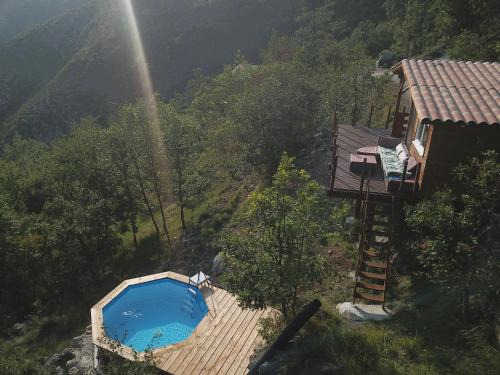 Luceram House | Chalet Chevreuil avec piscine privée