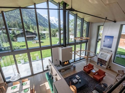 Argentiere Ski Chalet | Chalet contemporain avec sauna, cheminée, et grand jardin - FR-1-343-243