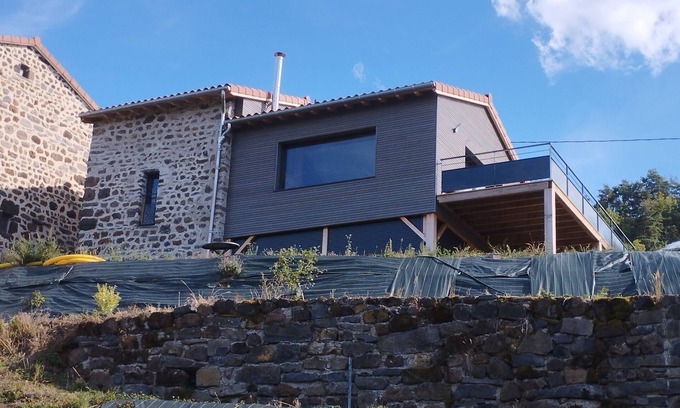 Lantriac House | Chalet D'architecte Avec vue Panoramique