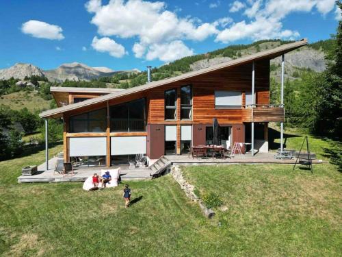 Allos Ski Chalet | Chalet d'architecte avec vue panoramique