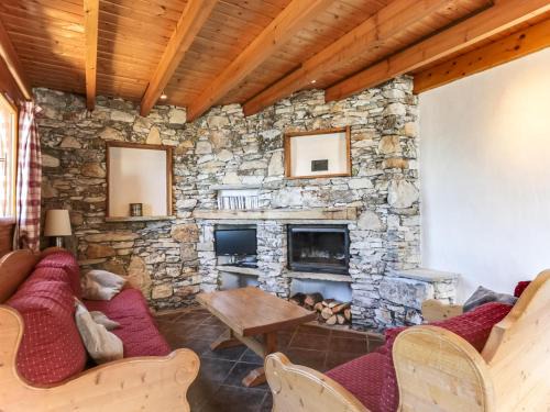 Vallandry Ski Chalet | Chalet de charme 10 pers. à Vallandry, balcon, cheminée, WiFi - FR-1-411-499