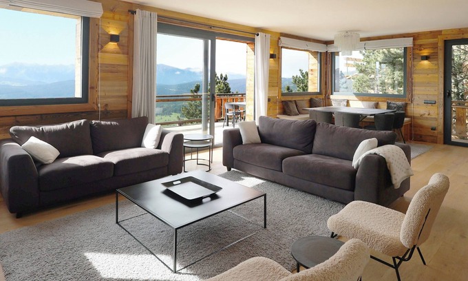 Les Angles Ski Chalet | Chalet Dexception Avec vue Panoramique à 500 m des Pistes