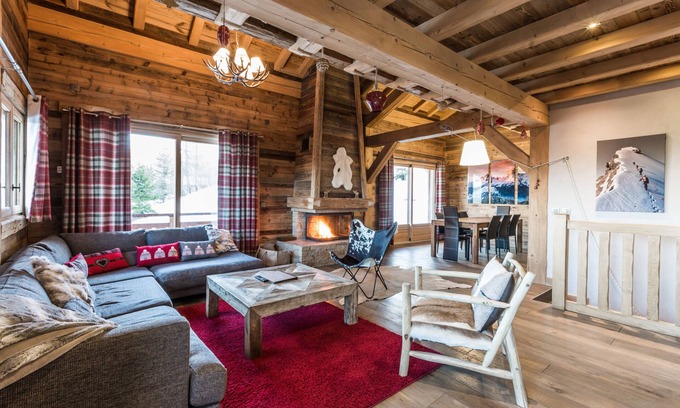 Saint-Gervais-les-Bains Ski Chalet | Chalet Silver Fox Luxe * Outdoor Jacuzzi