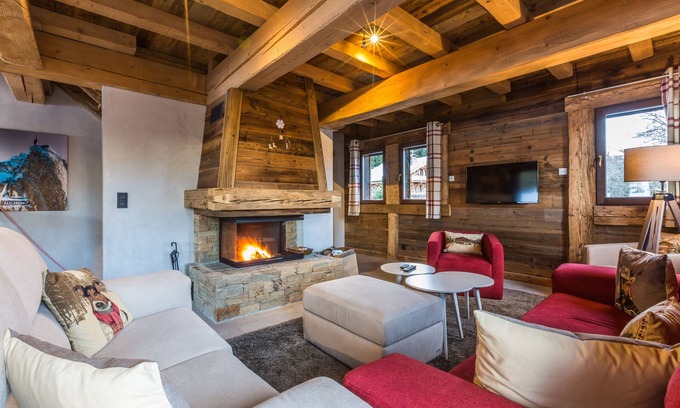 Saint-Gervais-les-Bains Ski Chalet | Chalet Red Fox Luxe *