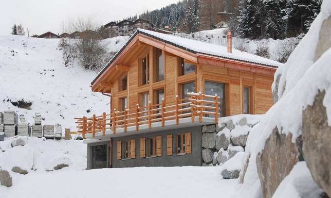 Riddes Ski Chalet | Chalet in La Tzoumaz near Ski Slopes