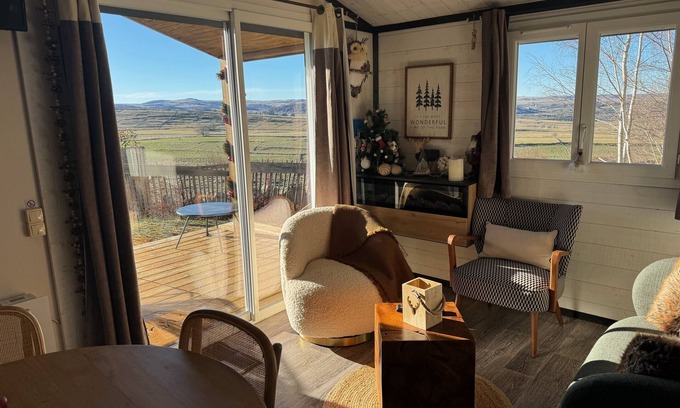 Nasbinals Ski Chalet | Chalet L'erable/Vue Panoramique sur L'aubrac