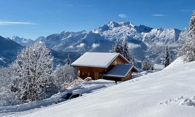 Manigod Ski Chalet | Chalet "Lucyvon" exceptional view