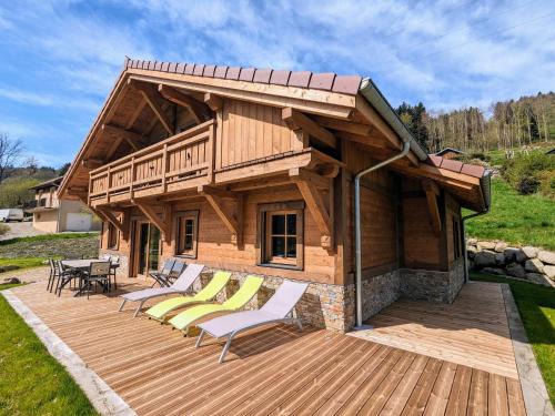 Cornimont House | Chalet Lumineux avec Sauna, Terrasses et Accessibilité PMR à Proximité des Pistes et Randonnées - FR-1-589-640