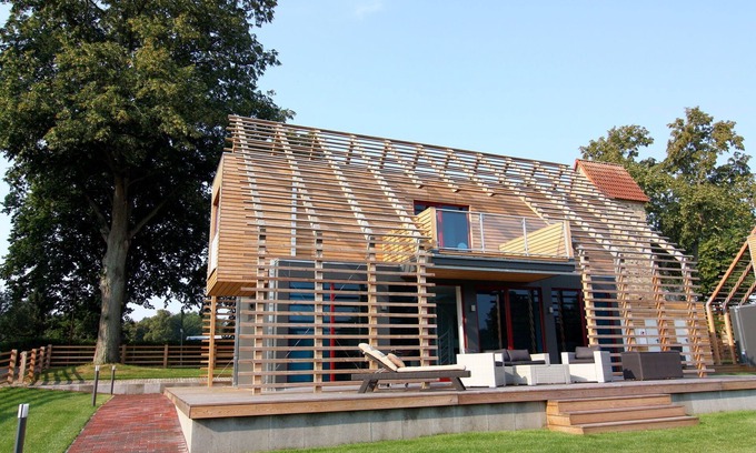 Wendorf House | Chalet mit Außensauna in Wendorf