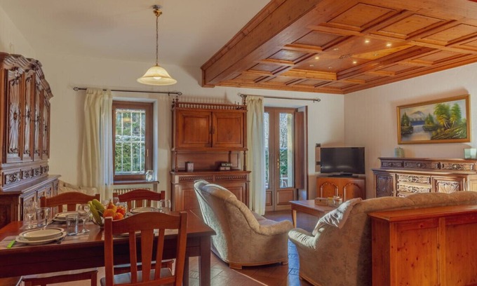 Courmayeur Apartment | Chalet Pontal 1 - Wifi - Parking