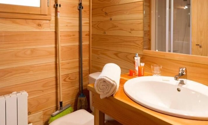 Font-Romeu-Odeillo-Via Ski Chalet | Chalet, swimming pool, terrace, fireplace or stove, 55m², Font Romeu