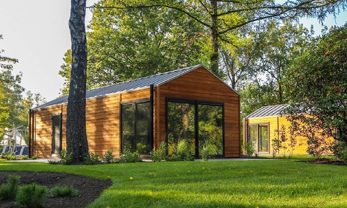 Noordoostelijk van Schaarsbergen House | Chalet with 1 bedroom and a terrace