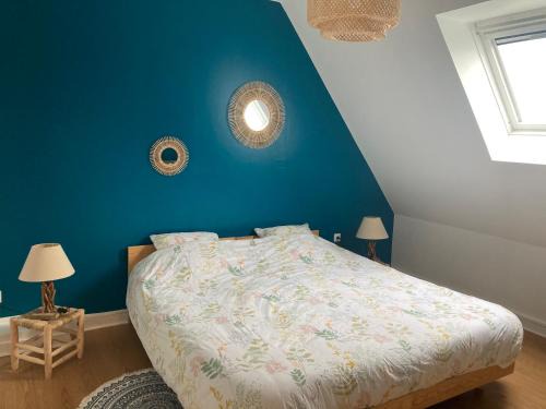 Poullan-sur-Mer Bed & Breakfast | Chambre-appartement d hôtes de Kermoal-cuisine et sdb privées
