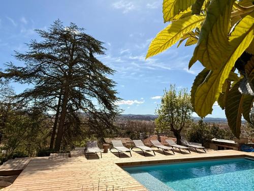 Carcassonne Bed & Breakfast | Chambre avec vue