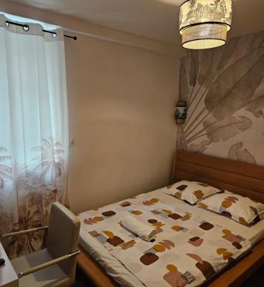 Annemasse Bed & Breakfast | Chambre confort - salle de bain - 5 mins Gare Annemasse