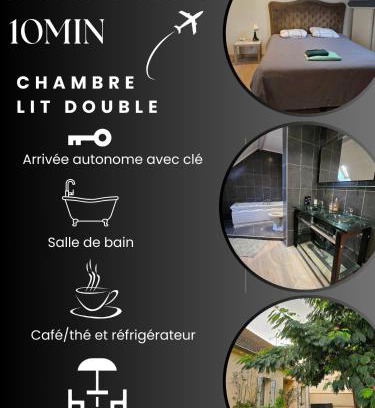 Le Mesnil-Amelot House | Chambre privée à 10min de Roissy CDG, au Calme, Parking gratuit