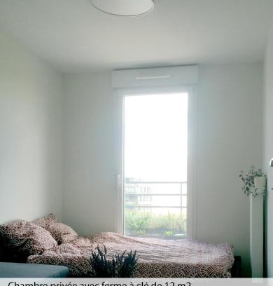 Petit-Colombes House | Chambre privée dans un roof-top unique