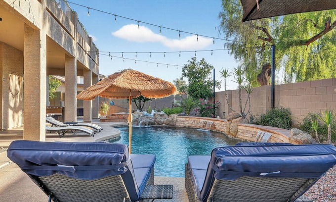 Chandler House | Chandler Oasis Saltwater Pool, Spa & Game Loft