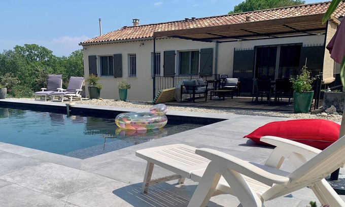 Argelliers House | Character house with swimming pool on a large, relaxing and peaceful site