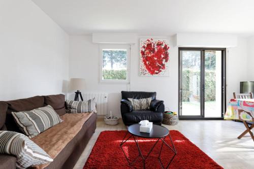 Tourgeville Apartment | Charmant 3 pièces avec jardin à 5mn de la plage