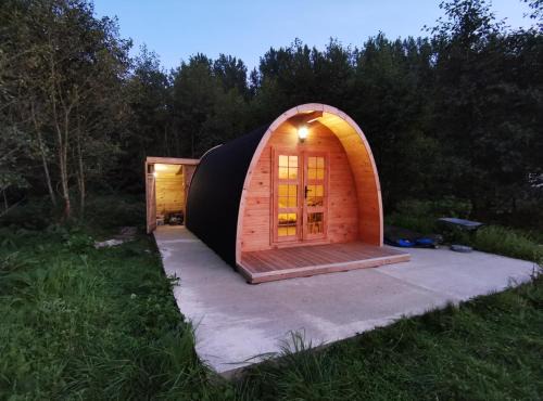 Nielles-les-Ardres Other | Charmant POD en bois près d'un plan d'eau