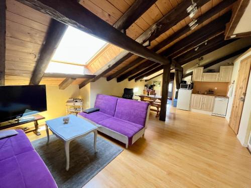 Le Menil Apartment | Charmant studio dans ferme avec terrasse et parking - montagnes des Vosges - FR-1-589-164