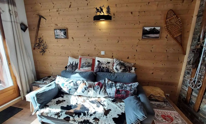 Les Deux Alpes Apartment | Charmantes T3, atemberaubender Blick