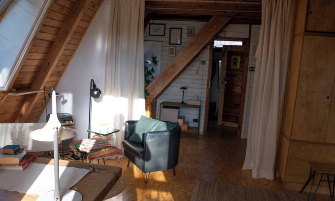 Targowek House | Charming 1-bedroom A-frame house in fantastic Warsaw with WiFi