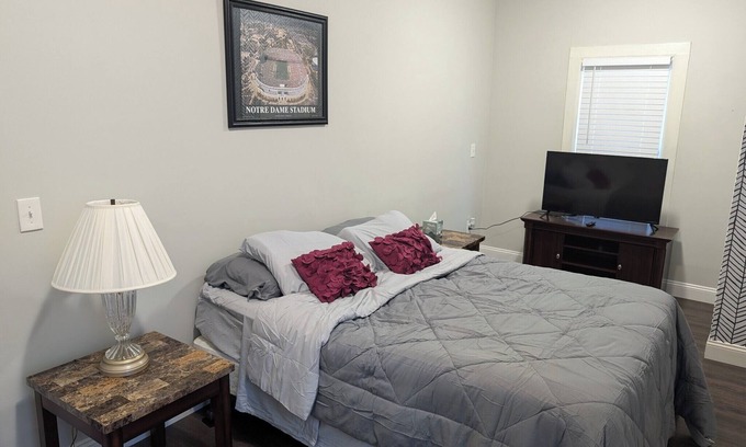 Northeast South Bend House | Charming 2-bedroom bungalow in South Bend, home of the Fighting Irish!