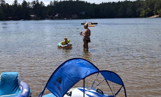 Brantingham Cabin | Charming 2-bedroom on Serene Lake Cabin in Greig