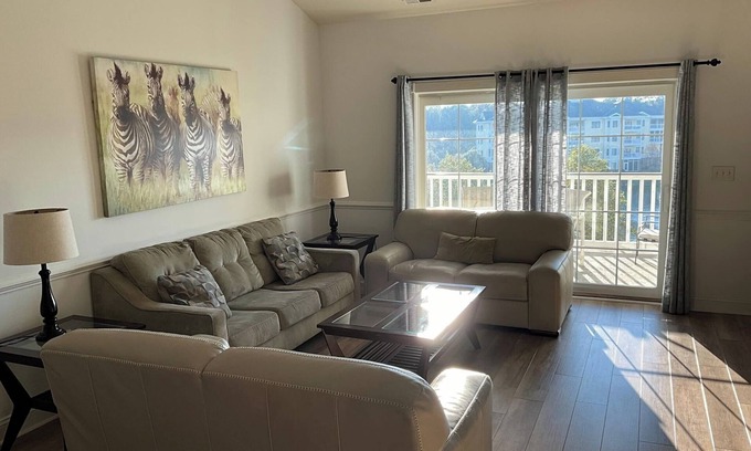 Central Myrtle Beach Villa | Charming 2-bedroom villa in the heart of Myrtle Beach with great views