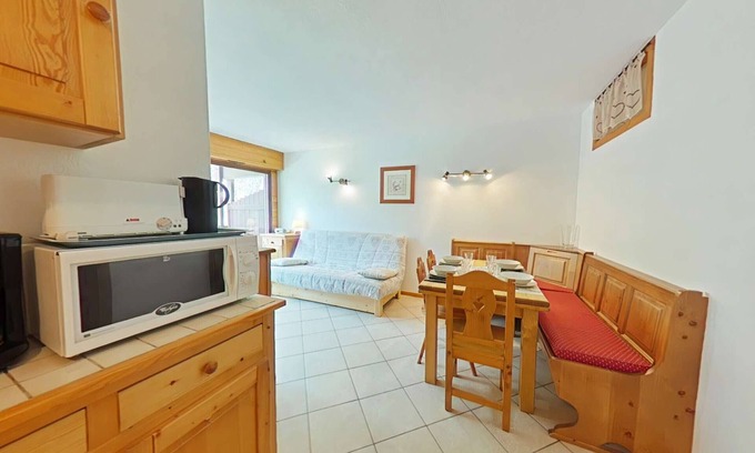 Le Grand-Bornand Apartment | Charming 2-room apt, 6 people, central, pets allowed, cleaning included