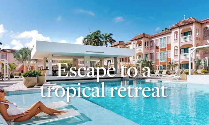 Palm Beach Resort | Charming 2Br, 2 bath Resort Condo,AC,pools,hot tubs,1M to main strip/beach,Aruba