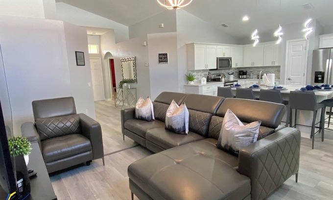 Cumbrian Lakes House | Charming 3-bedroom house with private pool near Disney