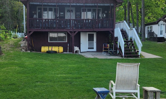 Laona House | Charming 3-bedroom house with lake front access near boat launch in Laona.