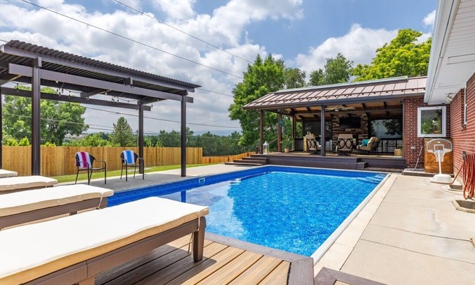 Littleton House | Charming 3BR house with a Pool, Hot Tub, Cool Outdoor Living Space