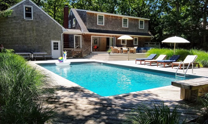 Springs House | Charming 4B/3Bth East Hampton Shingled Classic With Pool: Perfect For Families