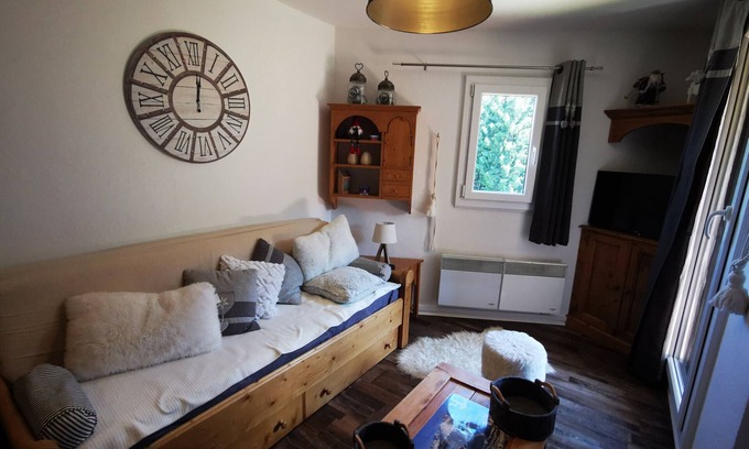 Prapoutel Apartment | Charming apartment at slopes, Les 7 Laux