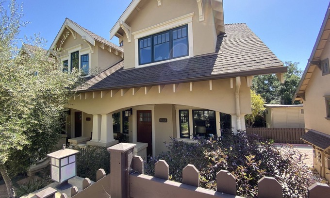 Santa Barbara House | Charming cottage with private garage and patio ~ walk to State Street and parks!