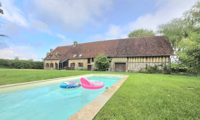 Armentieres-sur-Avre House | Charming farmhouse, calm & swimming pool