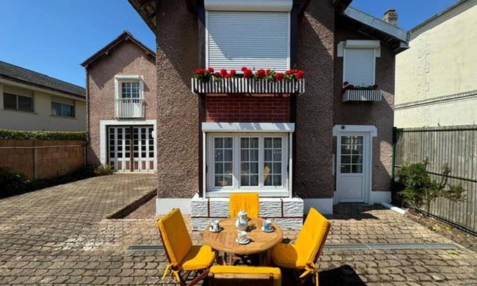 Touques Apartment | Charming Ground Floor Apartment with Terrace, Near Trouville - Private Parking Included