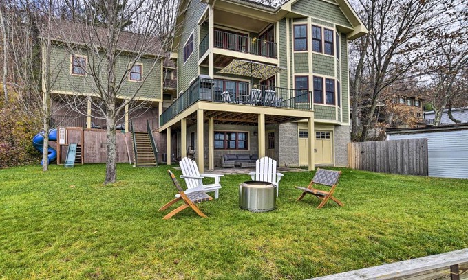 Hammondsport House | Charming Home on Keuka Lake with Dock and Fire Pit!
