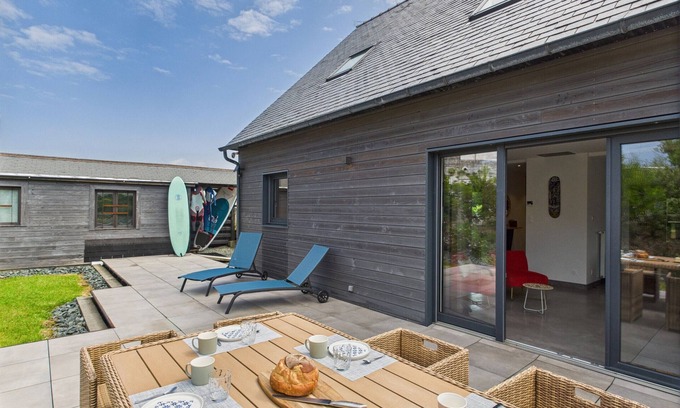 Penmarch Ski Chalet | Charming house for 5 in the heart of Penmarch