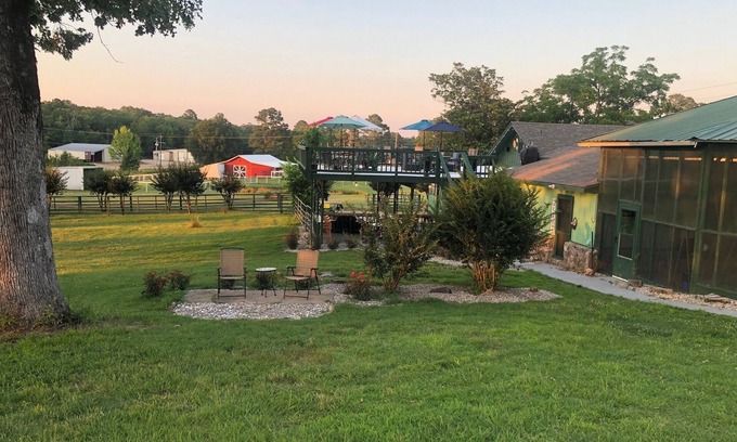 Mid America House | Charming Rustic Home, with a Salt Water Indoor Heated Pool in Hot Springs